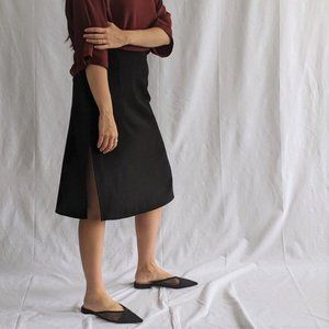 American Apparel black skirt